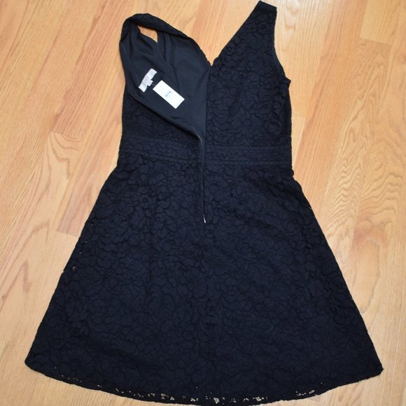 NWT Loft Sleeveless V-Neck Lace Dress in Women's Size 8T - Picture 14 of 16